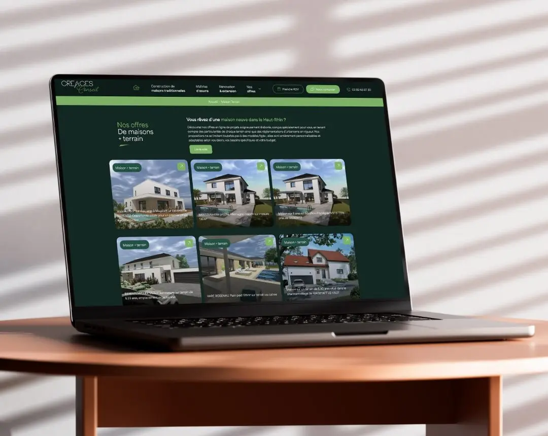 Offres de maison construite à Brunstatt avec l'accompagnement de CREAGES Conseil