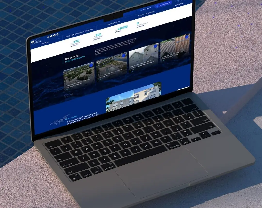SC FOCUS, expert en nettoyage et modélisation 3D, confie à Be4 la création d’un site clair et optimisé pour développer sa visibilité régionale.