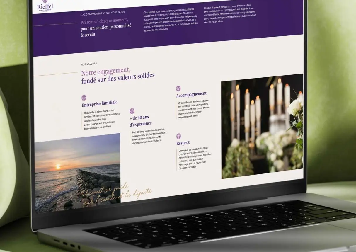 Be4 accompagne les Pompes Funèbres Rieffel dans leur transition numérique